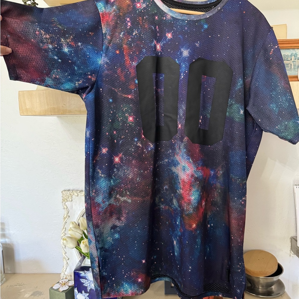 On the Byas Cosmic Jersey - Multicolor Y2K